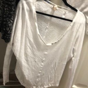 Free people white top